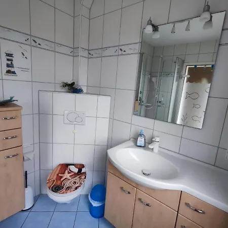Prázdninový dům 4 Personen Fachwerkhaus In Erster Reihe Zum Deich Mit Badewanne Und Kamin Otterndorf