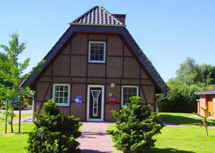 度假居 4 Personen Fachwerkhaus In Erster Reihe Zum Deich Mit Badewanne Und Kamin 奥滕多夫